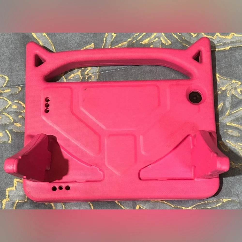 Pink Kids Tablet And Case with Handle - Fits Standard 7–10